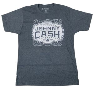 Women's Johnny Cash T-Shirt gray Size medium